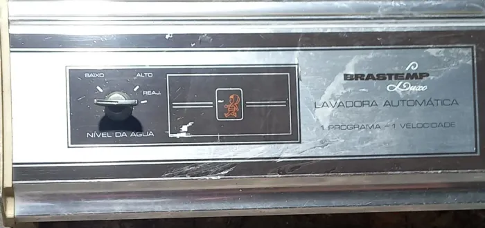 Painel completo lavadora Brastemp antiga