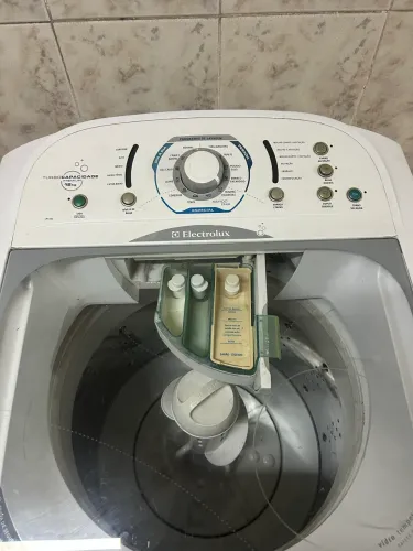 Máquina lavar 12 kilos cesto inox 