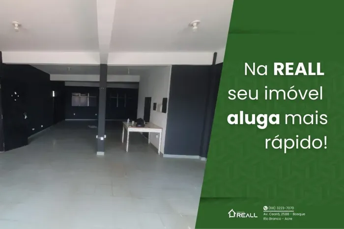 ALUGA-SE SALA COMERCIAL 1º ANDAR AVENIDA CEARÁ / RIO BRANCOAC