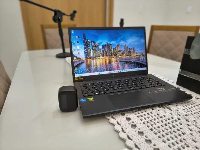 Notebook 2025 acer nitro, 13 geração, RTX 3050, placa vídeo nivid RTX 3050