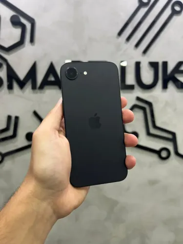 iPhone 16e Black 128GB (Nota e 3 meses de garantia)