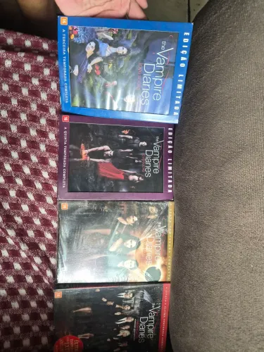 Lote Box DVD The Vampire Diaries