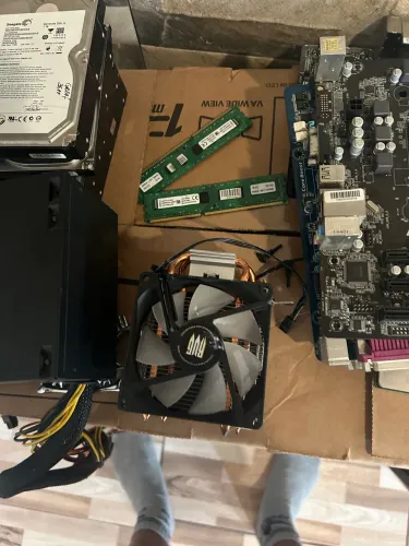 Lote de peças computador
