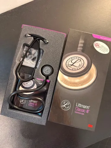 Kit Médico Littmann Classic III + Esfigmomanômetro + Oxímetro