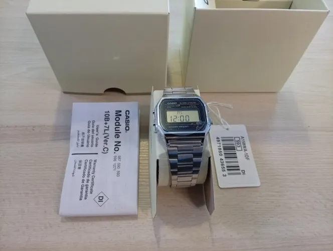 Relógio Casio Vintage A158W Original (Na Caixa Completo)
