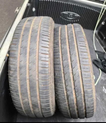 2 pneus brigestone 195/65/15 semi novos