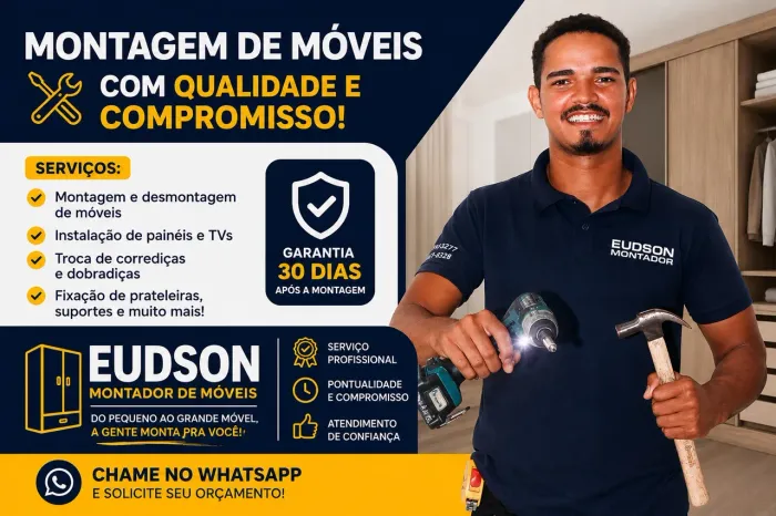 EUDSON MONTADOR DE MÓVEIS