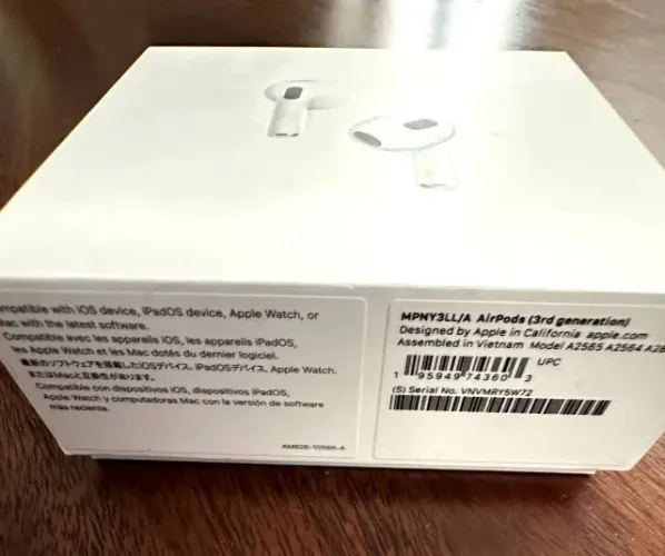 Air Pod 3ªGeração - Apple - Novo / Sem uso