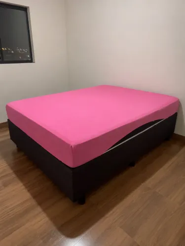 Cama de Casal : colchão + base box
