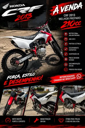 Honda CRF 150f 2013