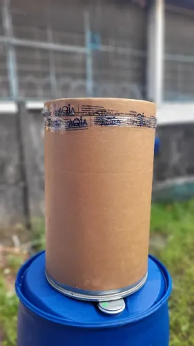 Bombona/Tambor de Fibra Grande com Tampa para Armazenagem