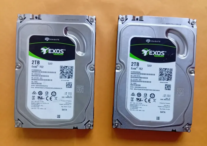 HD Seagate Exos 2TB SATA 7200rpm (2unidades)