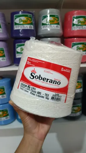 Barbantes Eco Brasil 1kg fio N06