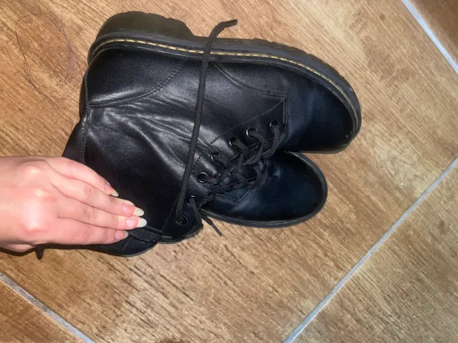 Bota de couro legitimo 