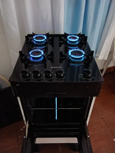 Vendo fogão com mesa de vidro com ENTREGA GRÁTIS 