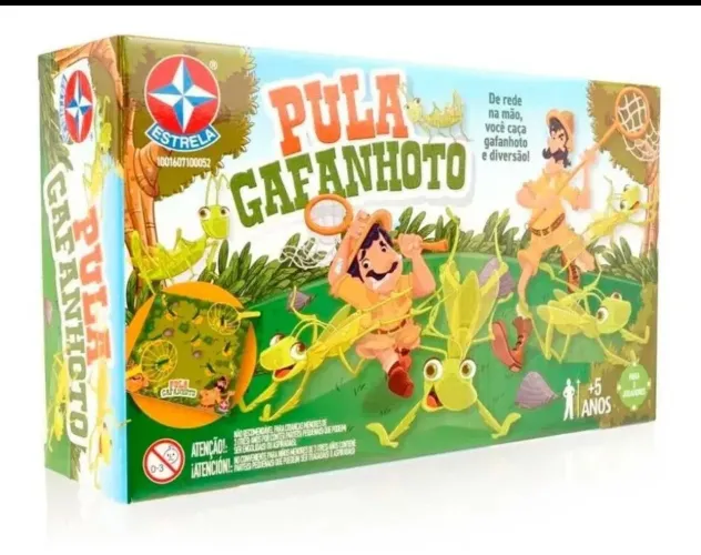 Jogo de Tabuleiro PULA GAFANHOTO - Estrela.(NOVO)