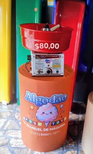 Aluguel Máquina de Algodão Doce ?