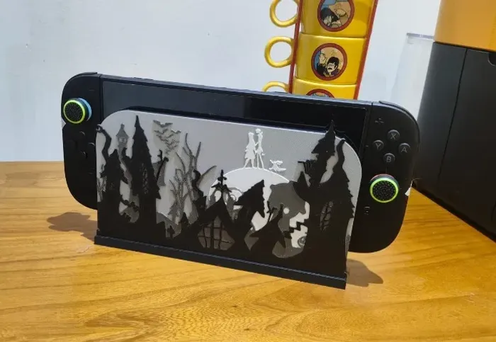 Switch 2 - Faceplate - Jack Skellington