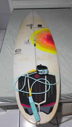 Prancha de surf Cabianca "The Medina" de poliuretano (PU), 6'3"(autografada pelo medina)!!