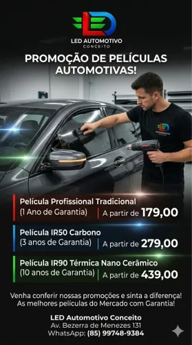 Películas Automotivas de Alto Desempenho