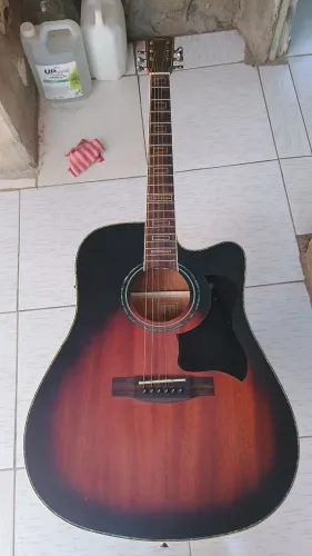 Violão zellmer Heritage 41" Folk elétrico