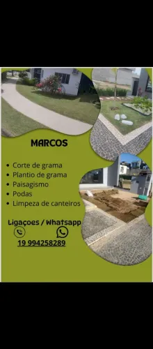 Serviços de jardinagem e paisagismo 