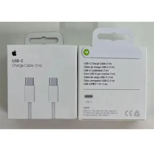 Cabo Apple USB-C 60W 1m Novo E Lacrado Original De Fábrica!!