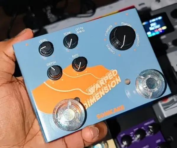 Pedal Sonicake Warped Dimension (Chorus, Phaser, Flanger, Tremolo) - Oportunidade!