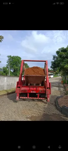 Terra de qualidade solta.