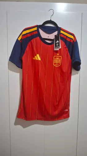 Camisa Seleção Espanhola Home Vermelha 25/26