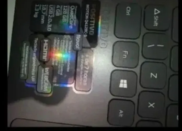 Notebook semi novo para negociar em geladeira 