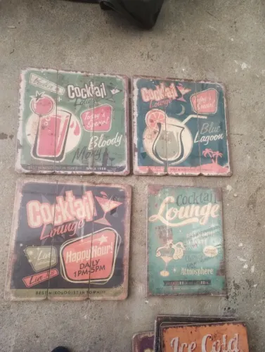 Quadros vintage decorativos
