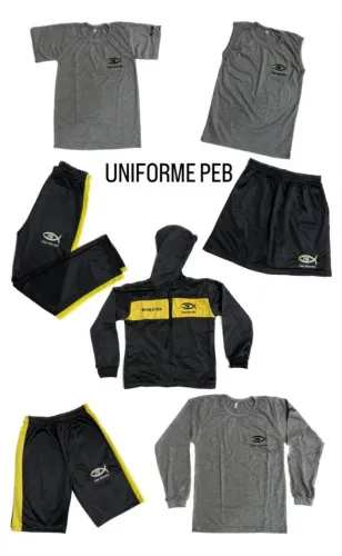 Vendo Uniforme Masculino.Tamanho 16. Do Colégio Batista Mirna. Valor 500 reais. Novo.
