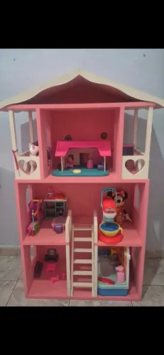 Casinha de brinquedos em MDF somente R$140,00 