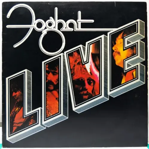 DISCO VINIL FOGHAT LIVE