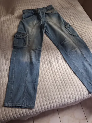 Calça Jeans M.Officer CARGO Vintage Retrô