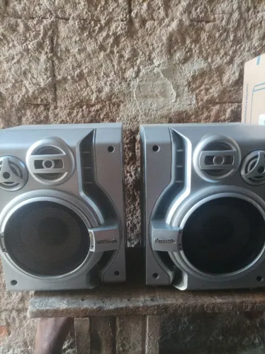 Caixas de som panasonic 