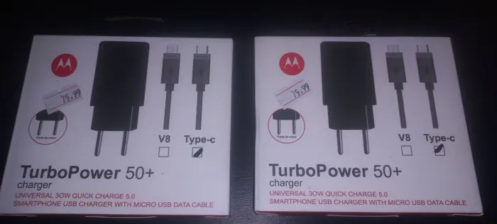 2 carregador Motorola por 80