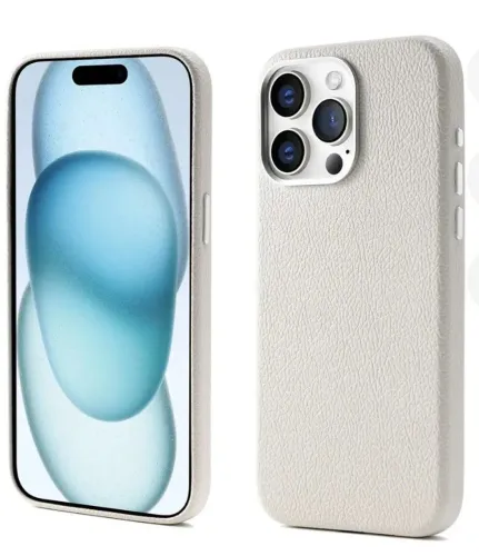 Capa case de couro para iPHONE