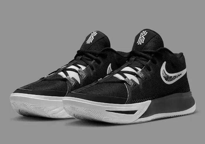Tenis Basquete Nike Kyrie Flytrap 6 'Black White' DM1125-001 Tam 9.5/41