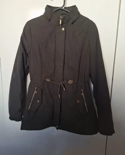 Parka Hellen Carolina verde escuro