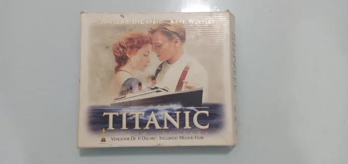Fitas VHS do filme Titanic kit completo