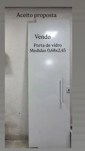Porta de vidro 