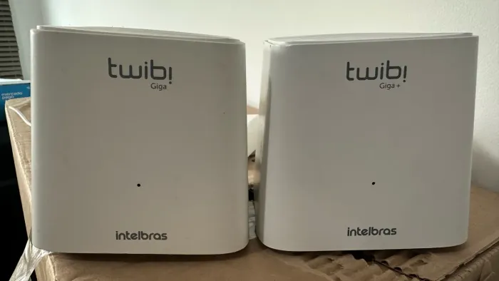 ROTEADOR TWIBI GIGA+ INTELBRAS KIT COM 2 APARELHOS