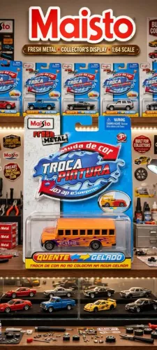 Carrinho Maisto - Troca Pintura - Fresh Metal