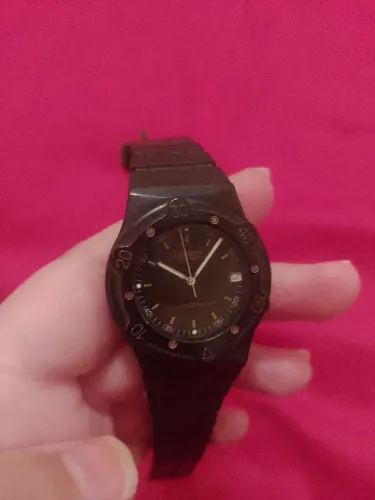 Relógio de pulso preto Orient sem bateria