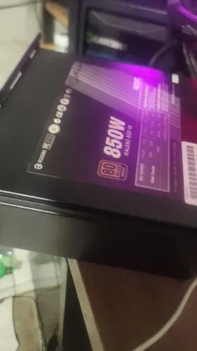 Fonte NZXT 850W SEMI MODULAR