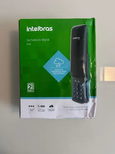 Fechadura Digital de Sobrepor com Senha FR 10 Preto Intelbras