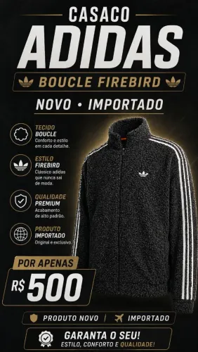 Casaco Adidas importado