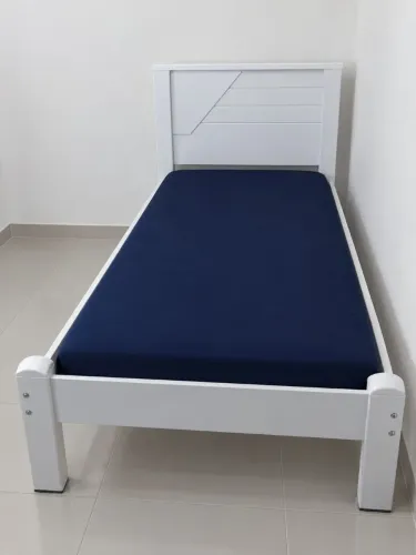 CAMA SOLTEIRO MADEIRA MDF